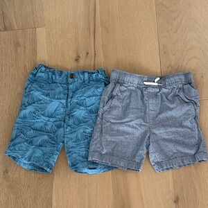 Cat & Jack Blue Patterned and Tommy Bahama Chambray Boys Shorts